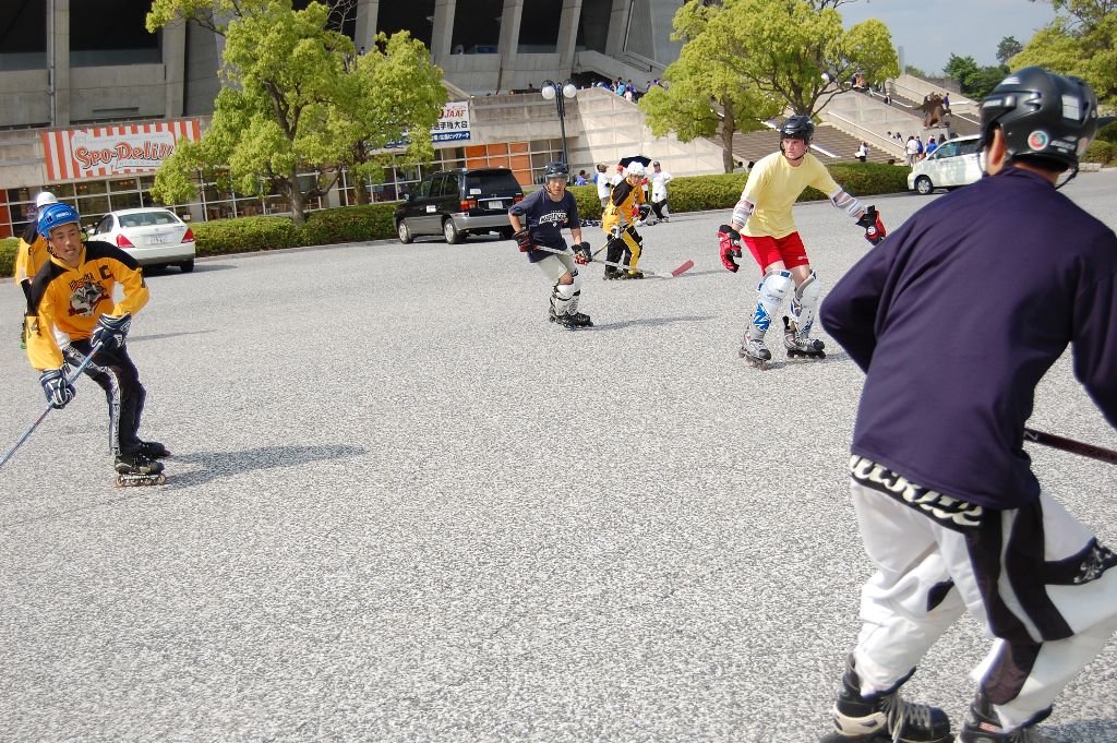 ���̉摜�̒��쌠��
Hiroshima Inline Hockey League(HIHL)�ɂ���܂��B�摜�f�[�^�̖��f�]�p�͌ł����f��\���グ�܂��B
